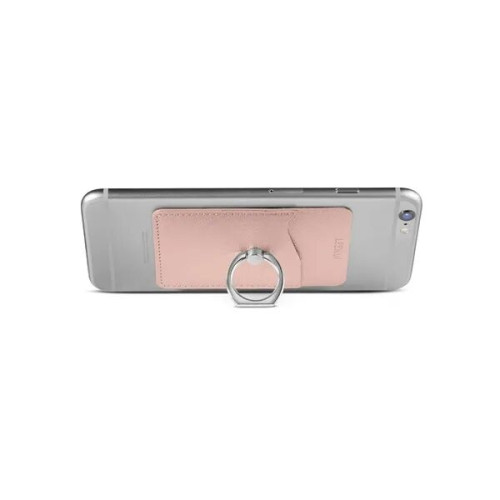 Leeman Shimmer Card Holder With Metal Ring Phone Stand