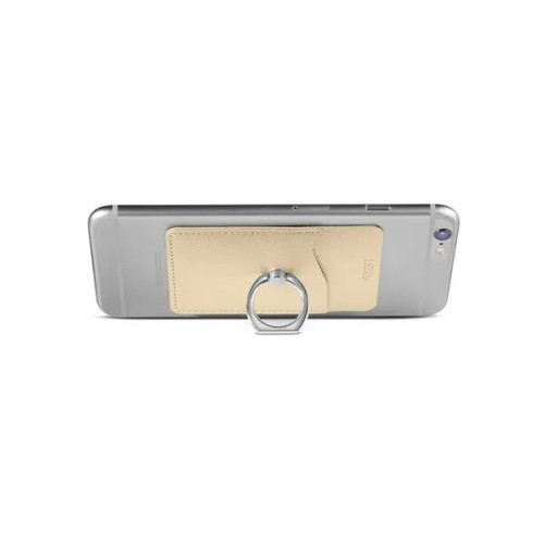 Leeman Shimmer Card Holder With Metal Ring Phone Stand