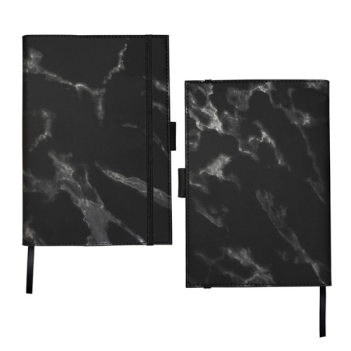 Leeman™ Medium Marble Refillable Journal