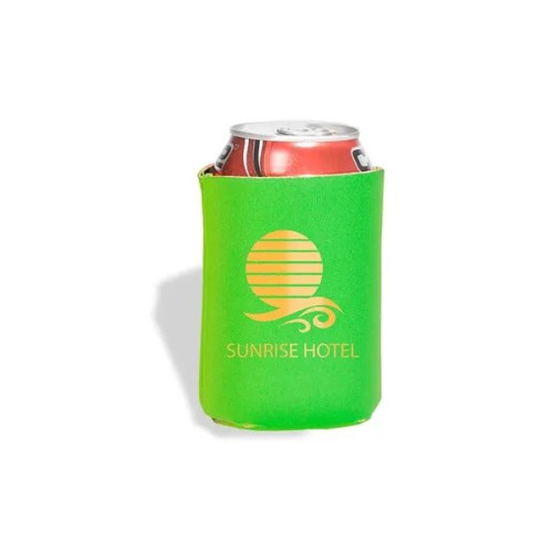 Collapsible Insulated Can Cooler Sleeve.