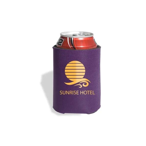 Collapsible Insulated Can Cooler Sleeve.