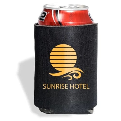 Collapsible Insulated Can Cooler Sleeve.