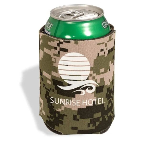 Collapsible Insulated Can Cooler Sleeve.