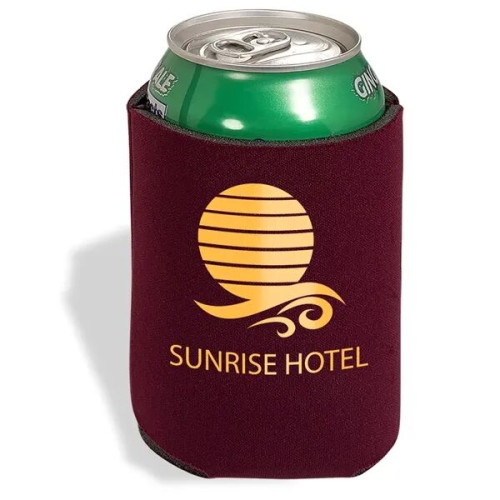 Collapsible Insulated Can Cooler Sleeve.