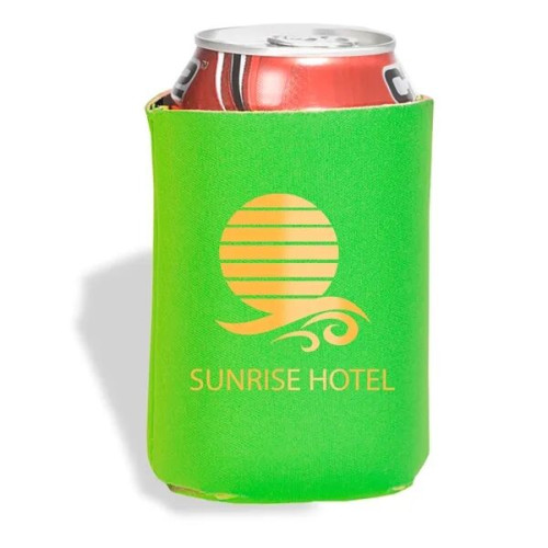 Collapsible Insulated Can Cooler Sleeve.