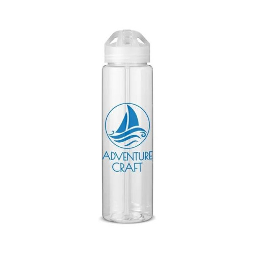 32oz PET Sports Bottle With Flip Up Straw