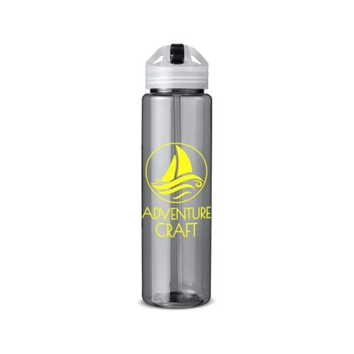 32oz PET Sports Bottle With Flip Up Straw