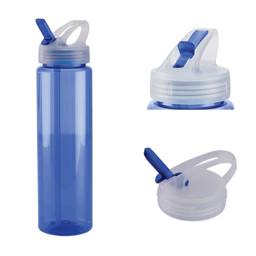 32oz PET Sports Bottle With Flip Up Straw