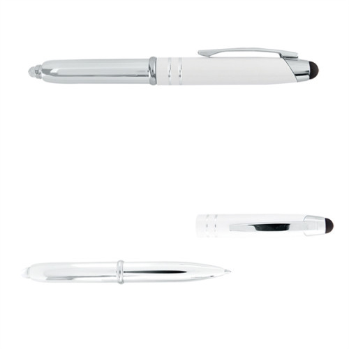 Executive 3-in-1 Metal Pen Stylus with LED Light