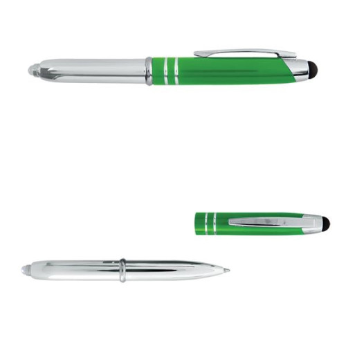 Executive 3-in-1 Metal Pen Stylus with LED Light