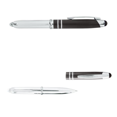 Executive 3-in-1 Metal Pen Stylus with LED Light