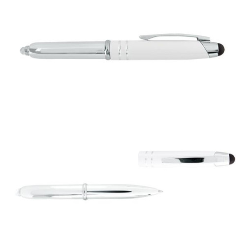 Executive 3-in-1 Metal Pen Stylus with LED Light