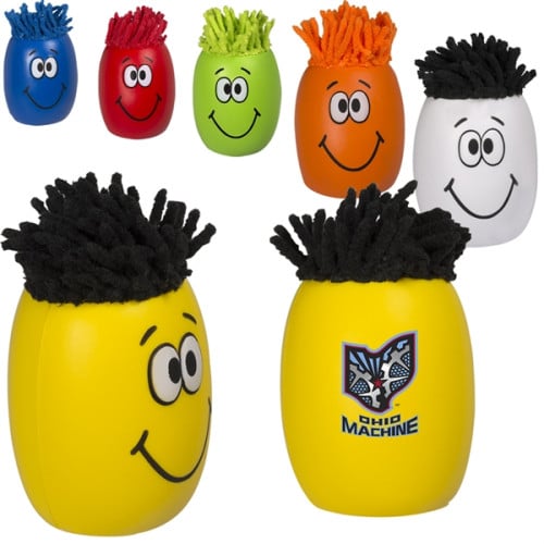 MopToppers Smiling Oblong Stress Ball