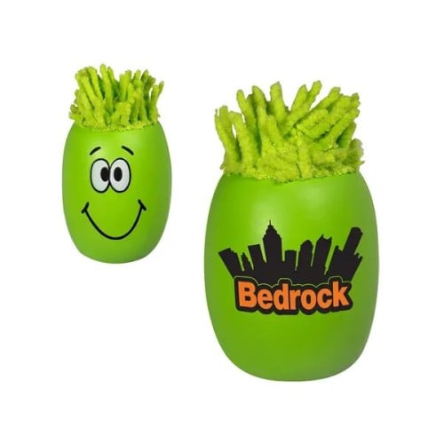 MopToppers Smiling Oblong Stress Ball