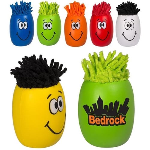 MopToppers Smiling Oblong Stress Ball