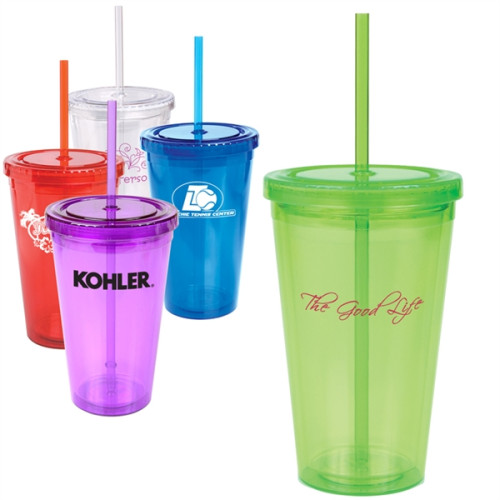 16 oz Double Wall Cool Acrylic Tumbler