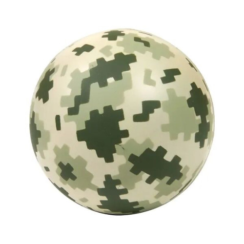 Digi Camo Round Stress Ball.