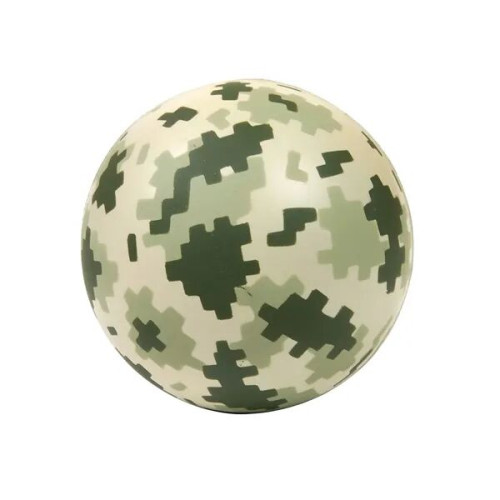 Digi Camo Round Stress Ball.