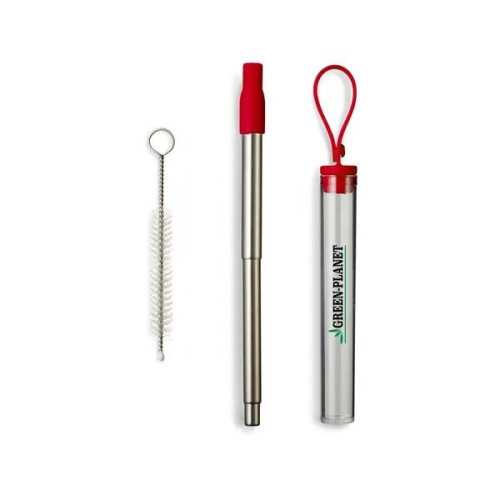 Festival Telescopic Reusable Drinking Straw Kit