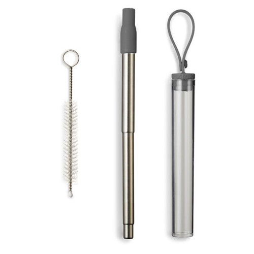Festival Telescopic Reusable Drinking Straw Kit