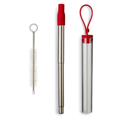 Festival Telescopic Reusable Drinking Straw Kit