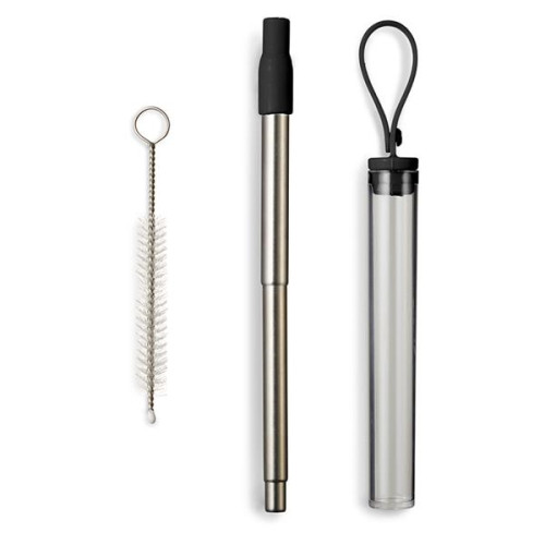 Festival Telescopic Reusable Drinking Straw Kit