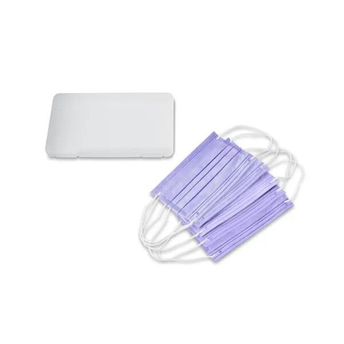 Mask Set In Clear Frosted Case