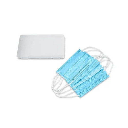 Mask Set In Clear Frosted Case