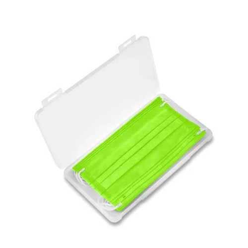 Mask Set In Clear Frosted Case