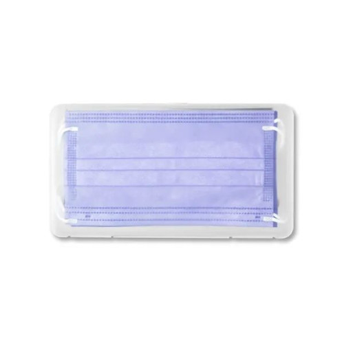 Mask Set In Clear Frosted Case