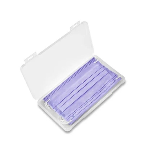 Mask Set In Clear Frosted Case
