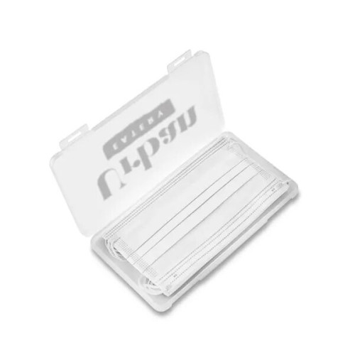 Mask Set In Clear Frosted Case