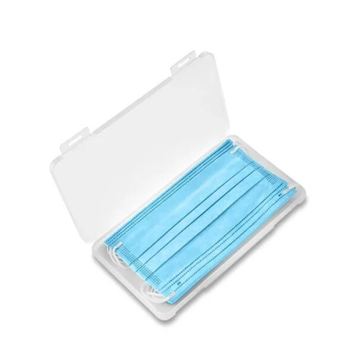 Mask Set In Clear Frosted Case