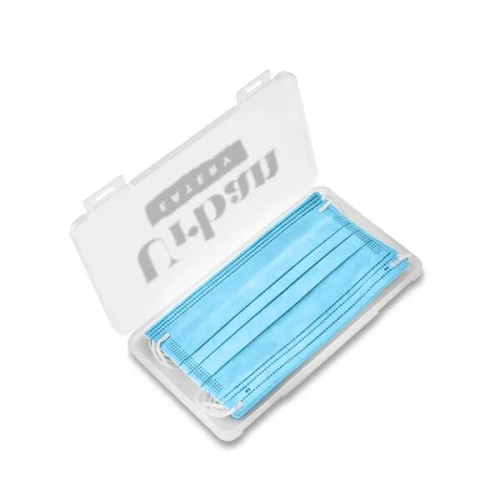 Mask Set In Clear Frosted Case
