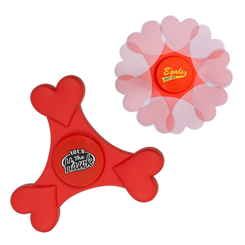 Heart Shape Promospinner Fidget Spinner Sensory Toy