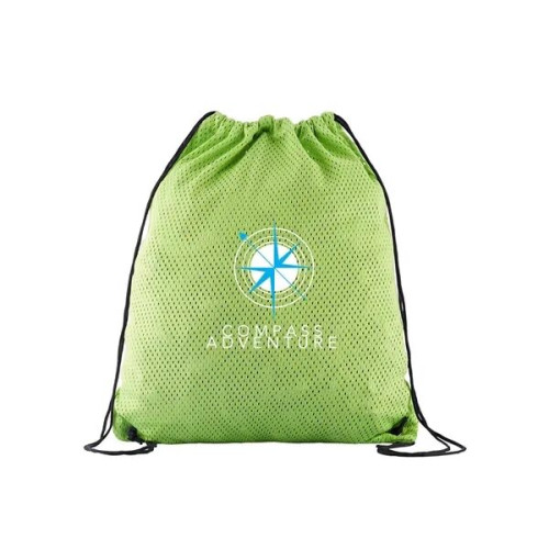 Sports Jersey Mesh Drawstring Bag.