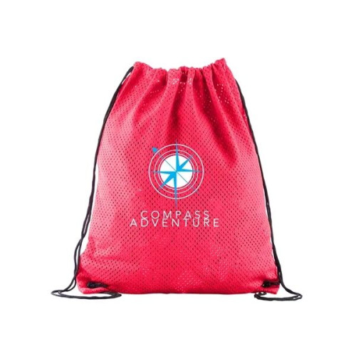 Sports Jersey Mesh Drawstring Bag.