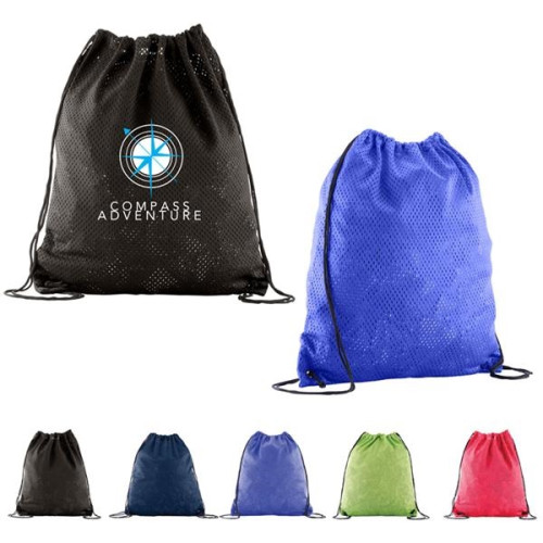 Sports Jersey Mesh Drawstring Bag.