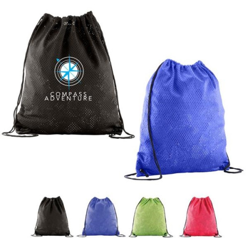 Sports Jersey Mesh Drawstring Bag.