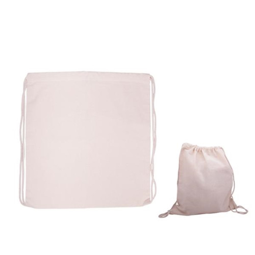 5 oz. Cotton Drawstring Cinch-Up Backpack