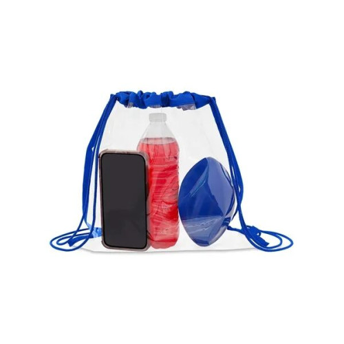 All Access Clear Stadium Drawstring Bag.