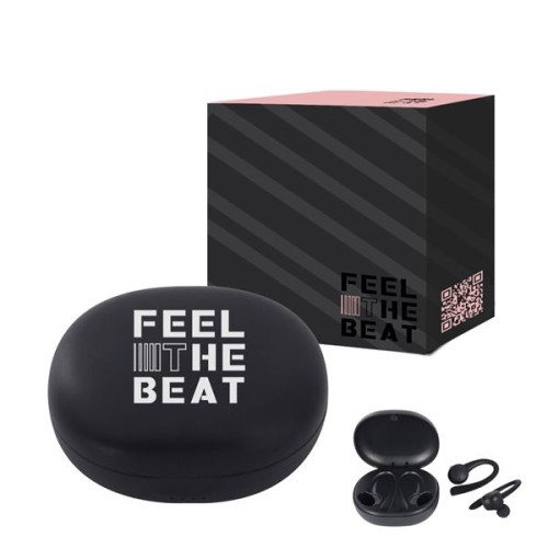 Super Sport Wireless Earbuds & Charging Base With Custom Box