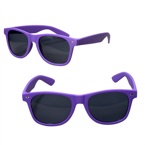 Rubberized Finish Fashion Sunglasses