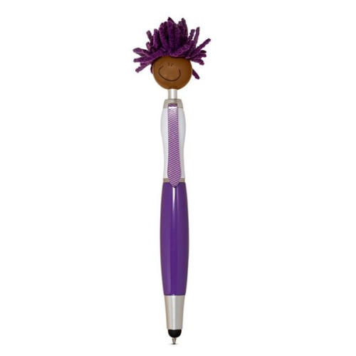 MopToppers. Multicultural Screen Cleaner With Stylus Pen.