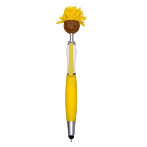 MopToppers. Multicultural Screen Cleaner With Stylus Pen.