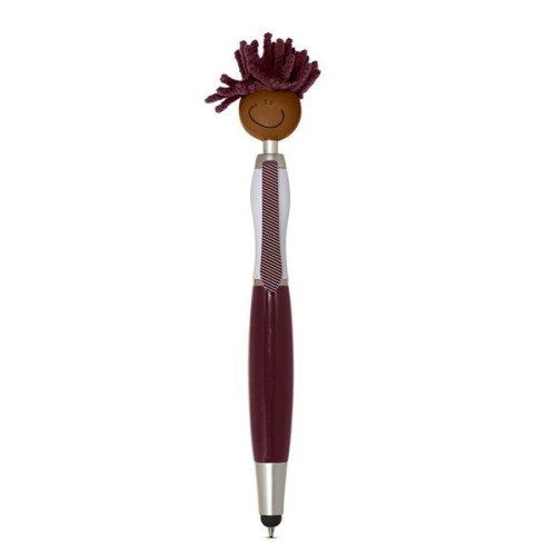 MopToppers. Multicultural Screen Cleaner With Stylus Pen.