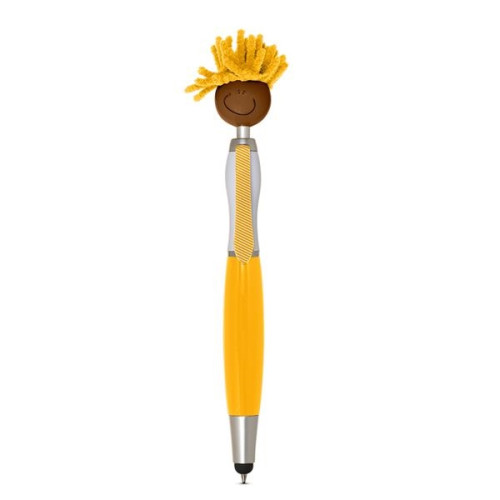 MopToppers. Multicultural Screen Cleaner With Stylus Pen.