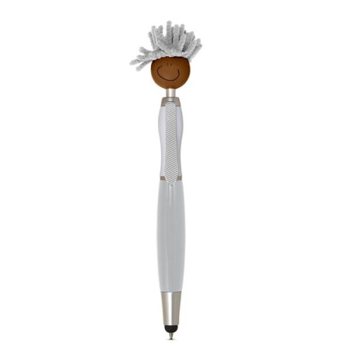 MopToppers. Multicultural Screen Cleaner With Stylus Pen.