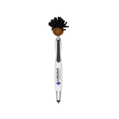 MopToppers. Multicultural Screen Cleaner With Stylus Pen.