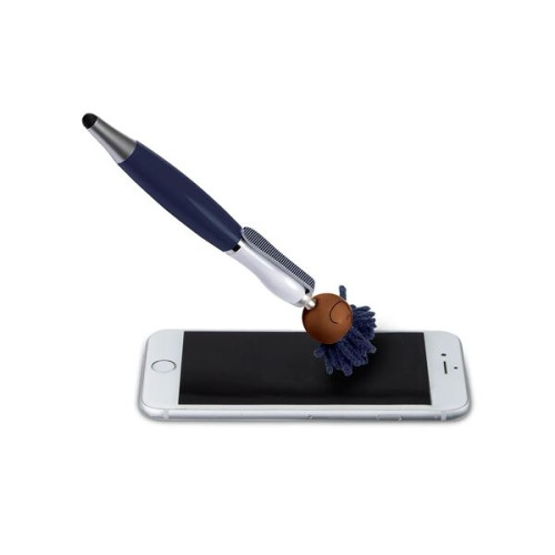 MopToppers. Multicultural Screen Cleaner With Stylus Pen.